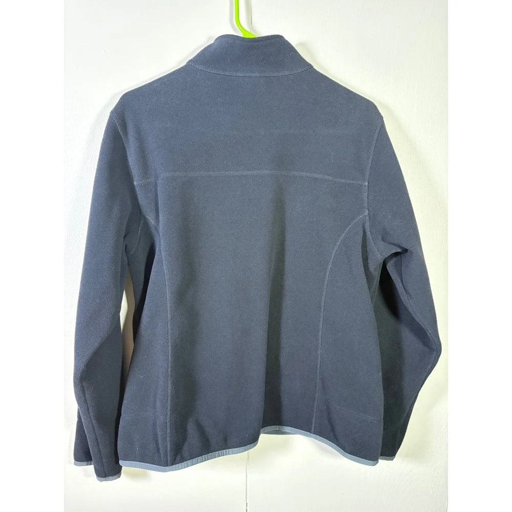 LL Bean Polartec Fleece Jacket M Full Zip Granola Girl Cabincore Gorp Outdoor